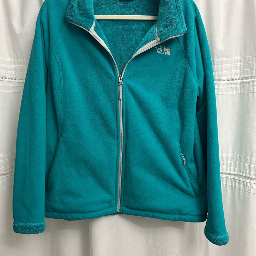 The North Face Turquoise Fleece Jacket
